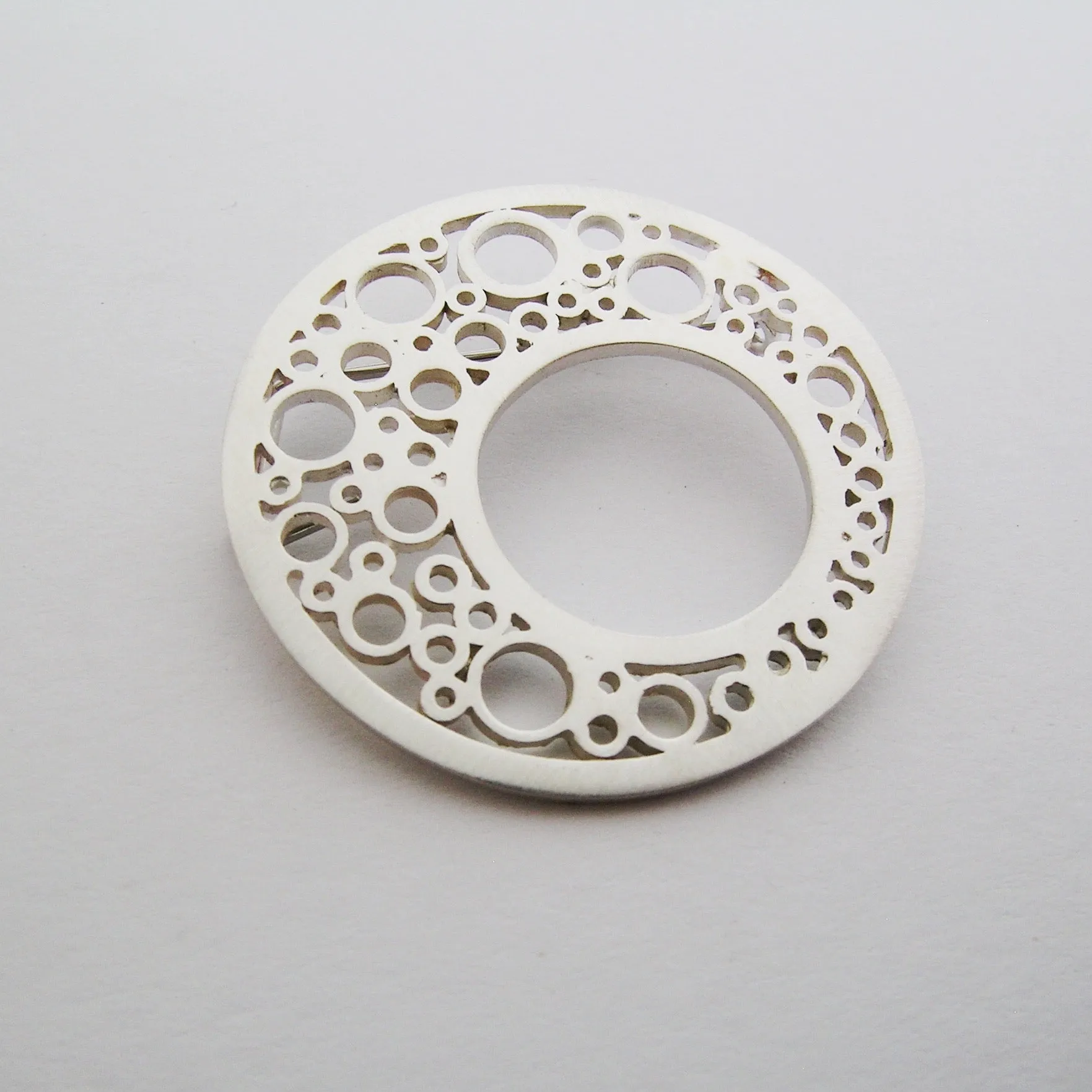 Brooch | Hoopla circle Sterling Silver Brooch