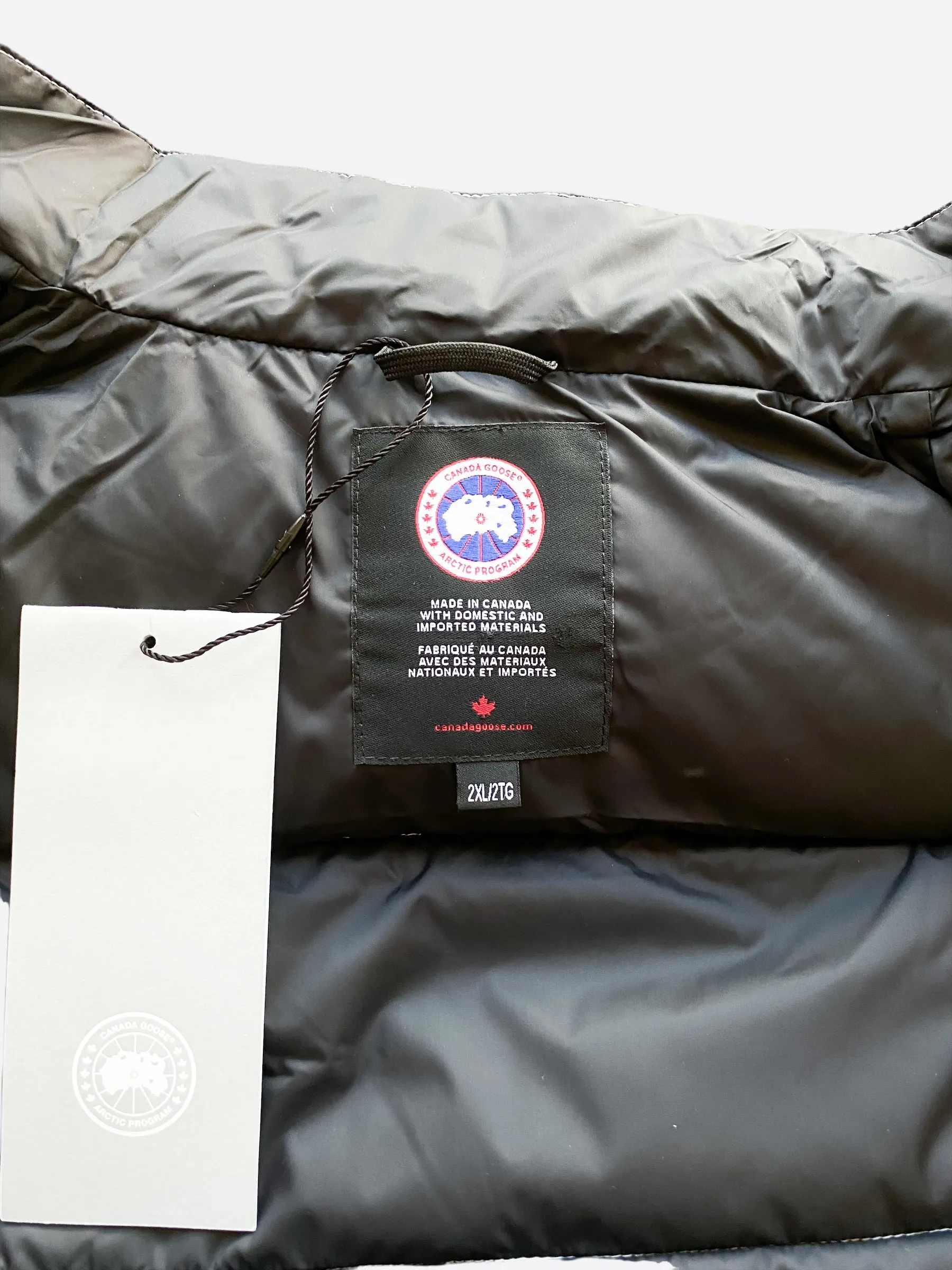 Canada Goose White Freestyle Vest