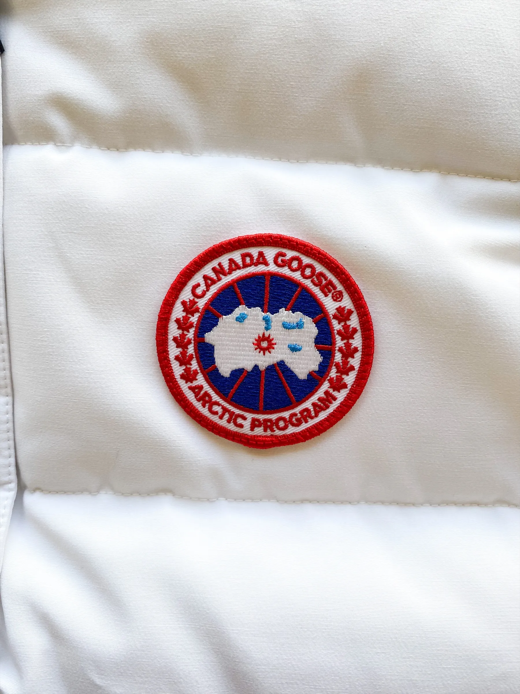 Canada Goose White Freestyle Vest