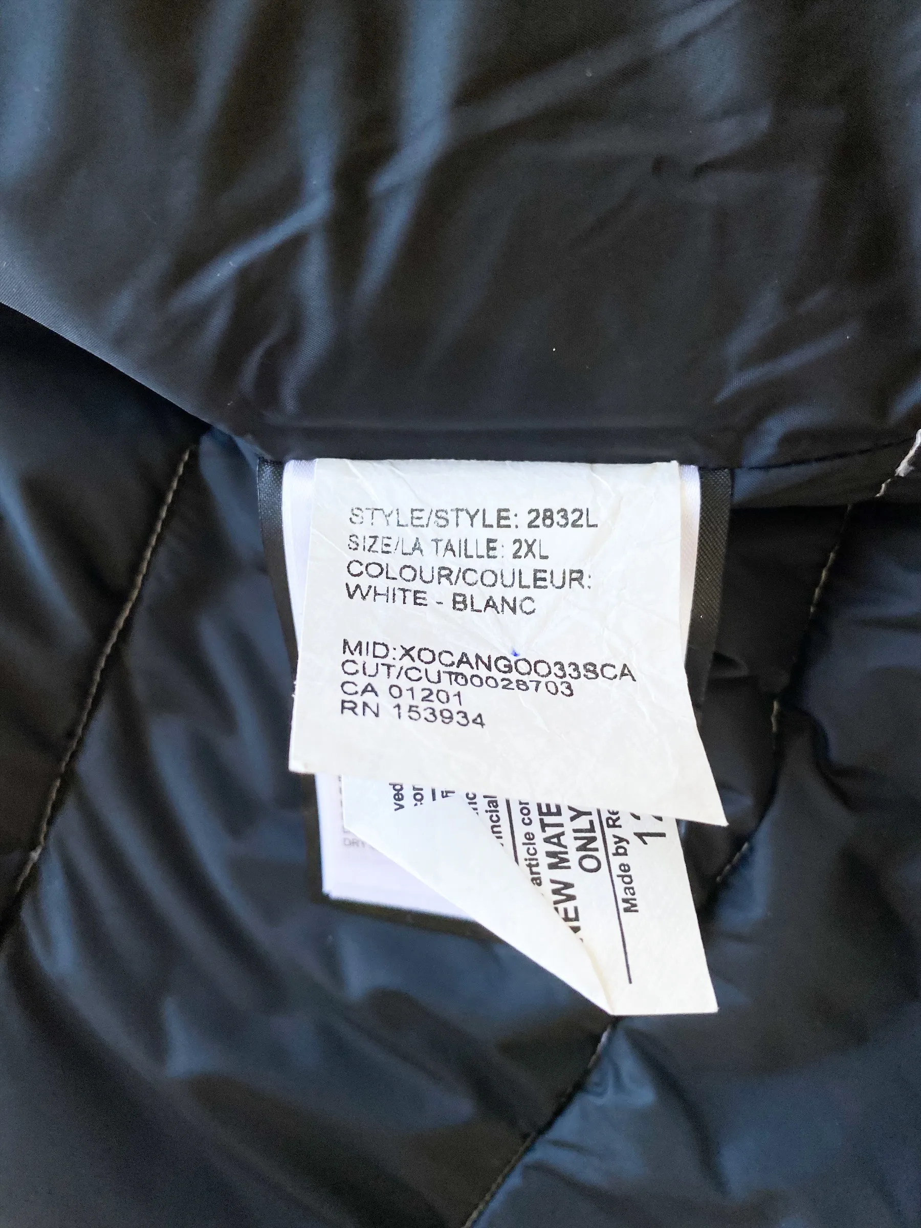 Canada Goose White Freestyle Vest