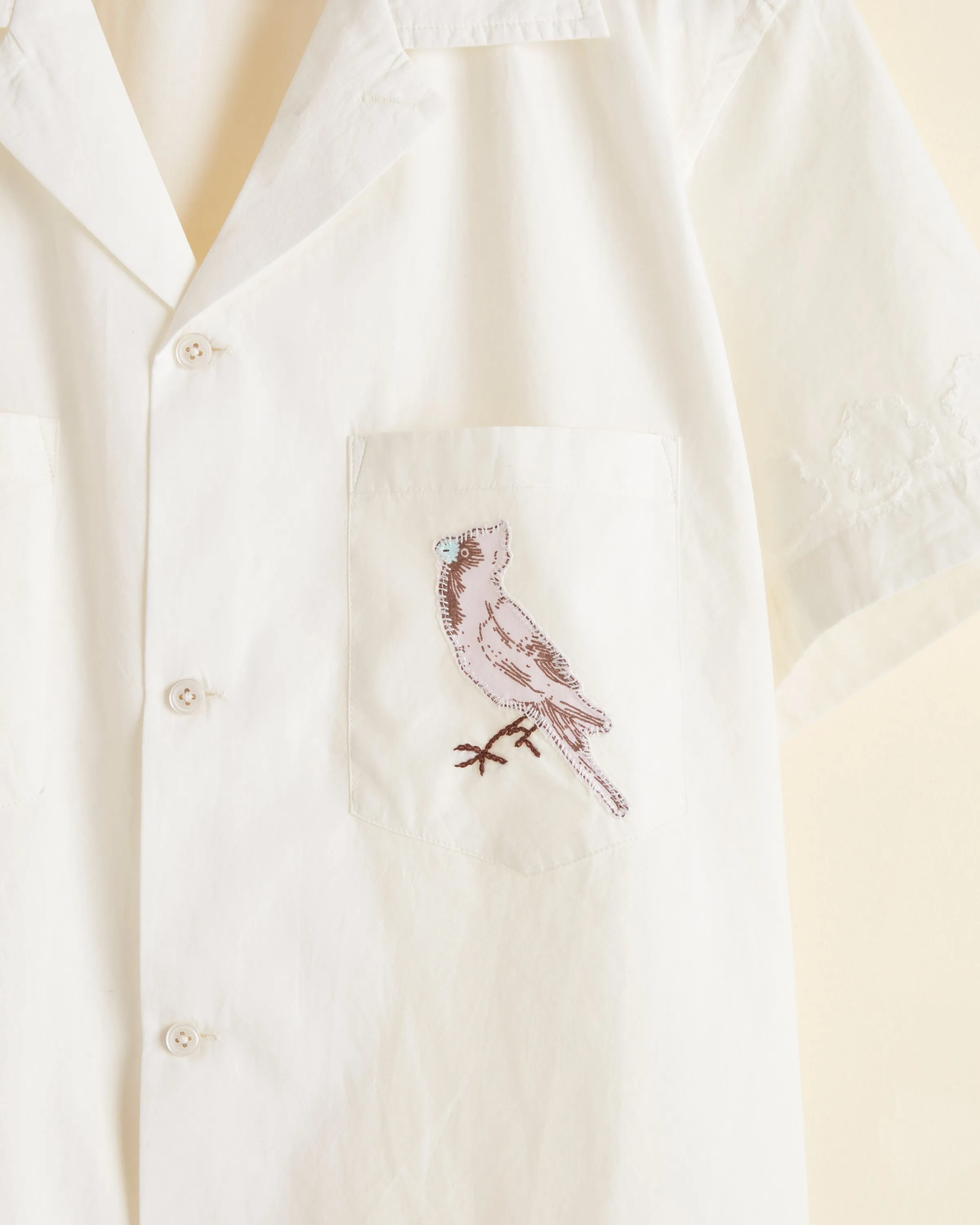 Cardinal Appliqué Short Sleeve Shirt