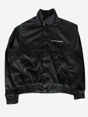 Chrome Hearts Black Cross Jacquard Match Point Windbreaker