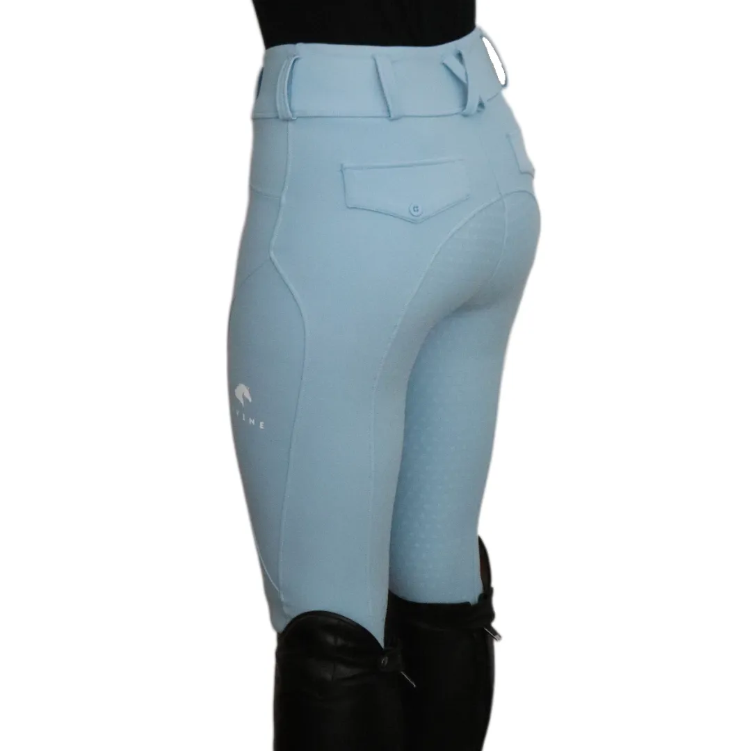 Comfort Grip Leggings - Sky Blue