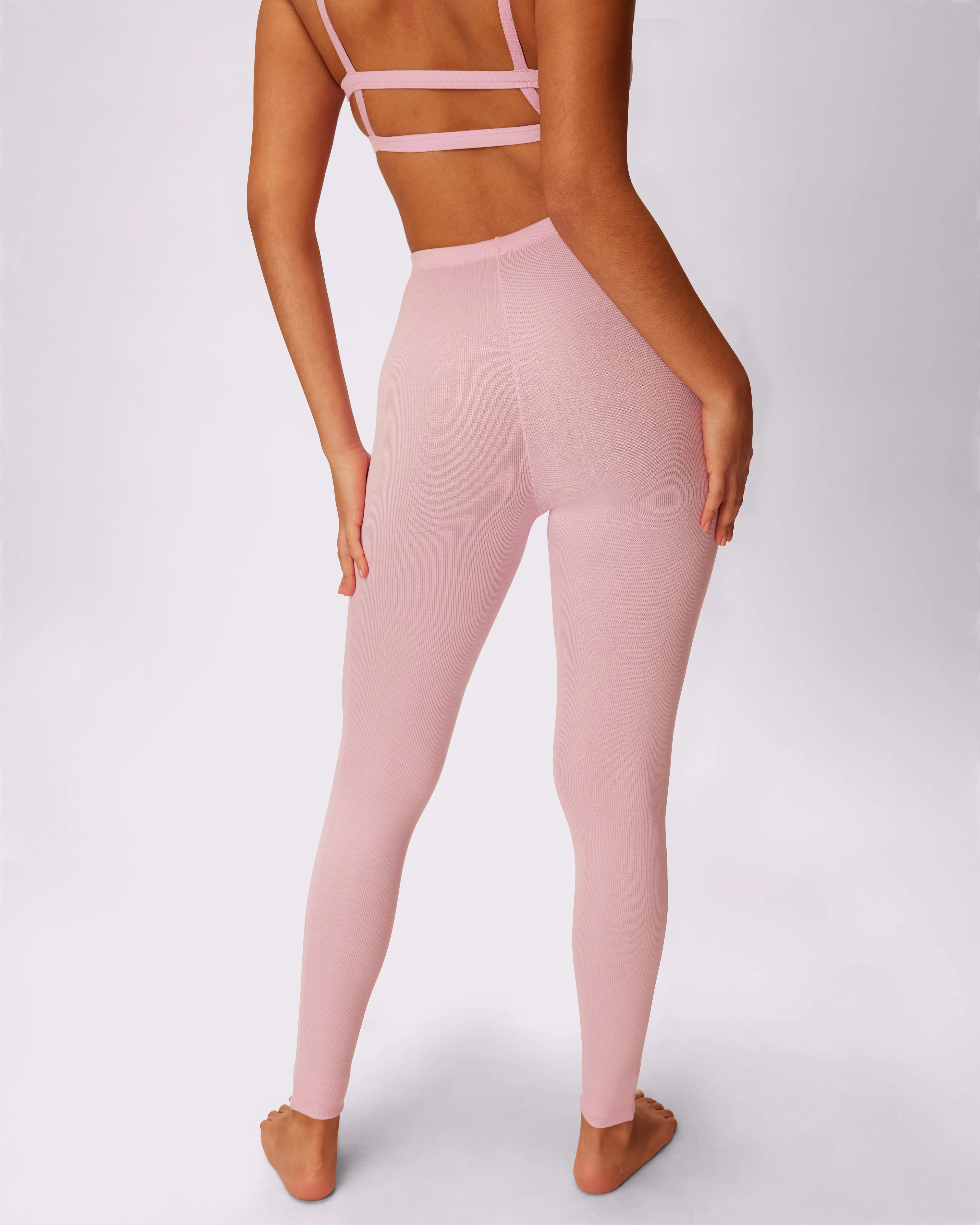 Comfort Rib Leggings | Lush Rib  | Archive (Cupid)