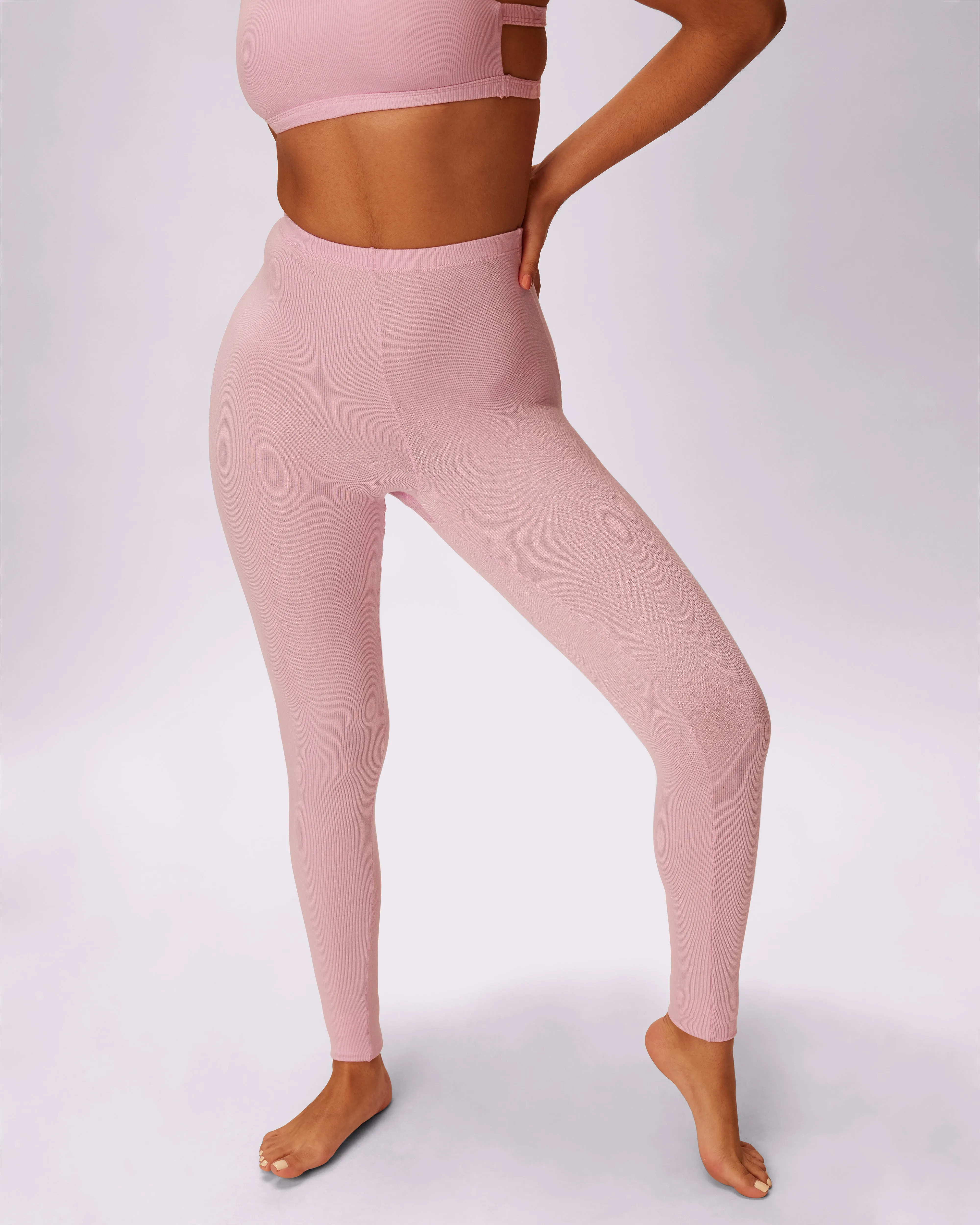 Comfort Rib Leggings | Lush Rib  | Archive (Cupid)