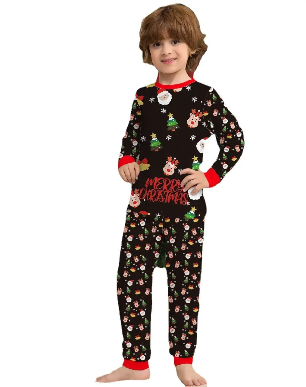 Cozy Holiday Matching Family Pajama Set - Comfortable Sleepwear for Everyone