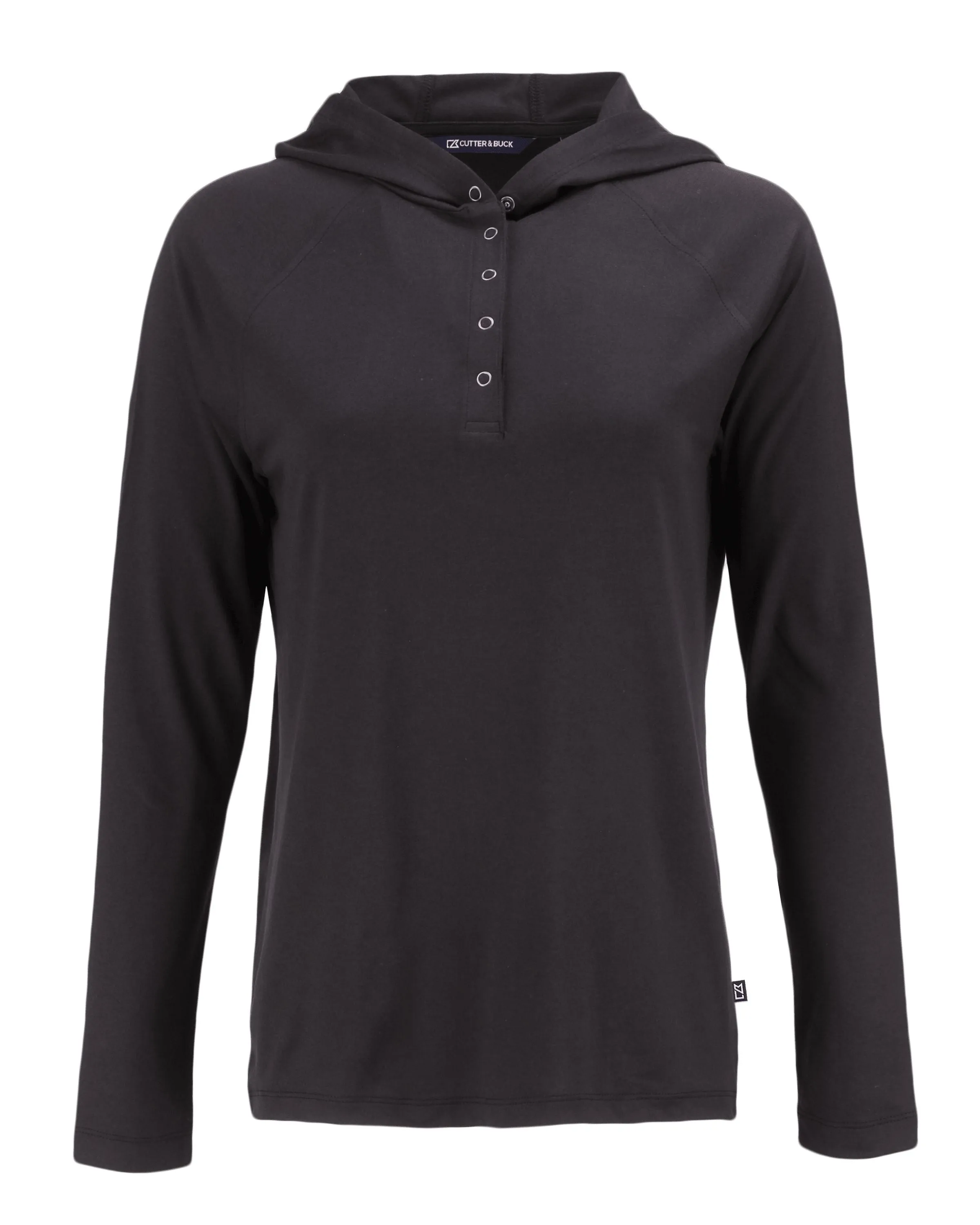 Cutter & Buck Coastline Epic Comfort Eco Recycled Ladies Hooded Shirt