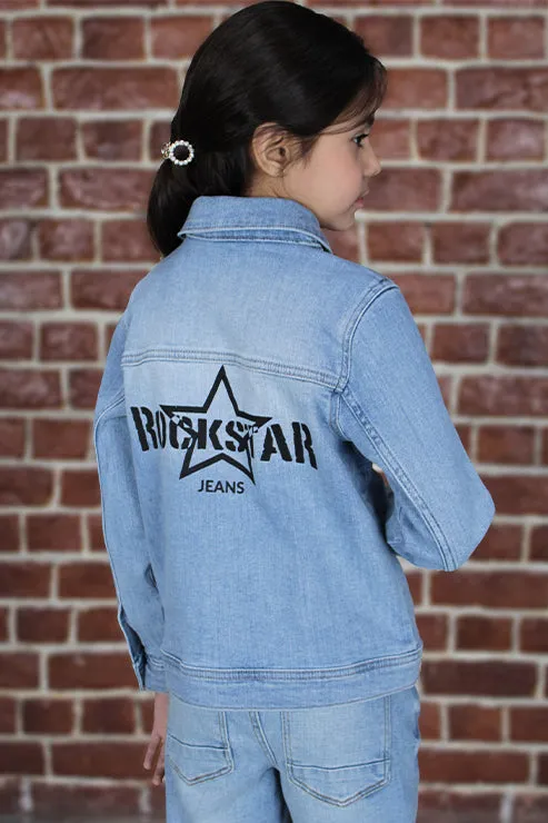 Denim Trucker Jacket Light Blue