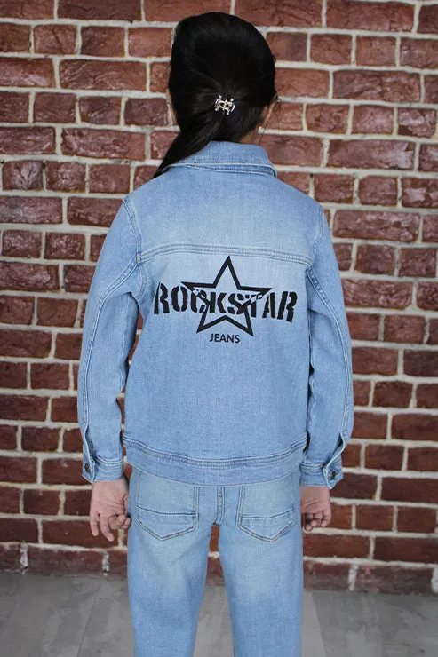 Denim Trucker Jacket Light Blue