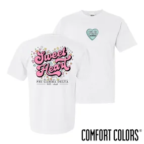 FIJI Comfort Colors Sweetheart White Short Sleeve Tee