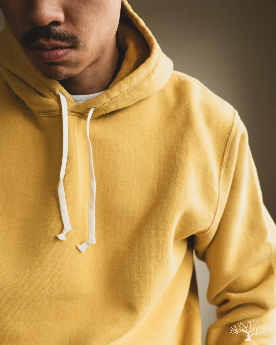 FN-SWP-211 - Loopwheel Hooded Sweatshirt - Mustard