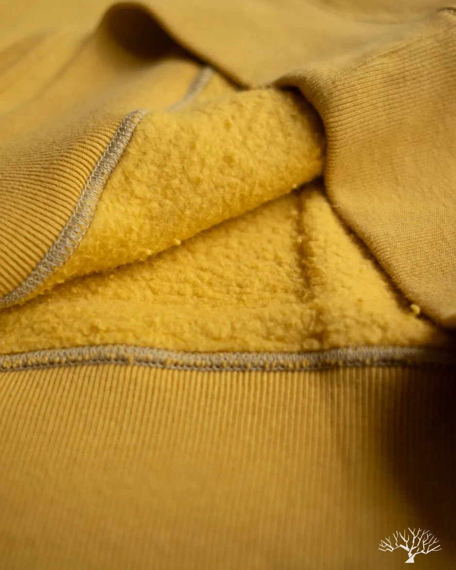 FN-SWP-211 - Loopwheel Hooded Sweatshirt - Mustard