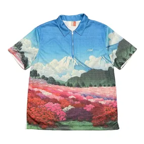 Kith Landscape Basketball Half Zip Polo Pastel Multi Pre-Owned