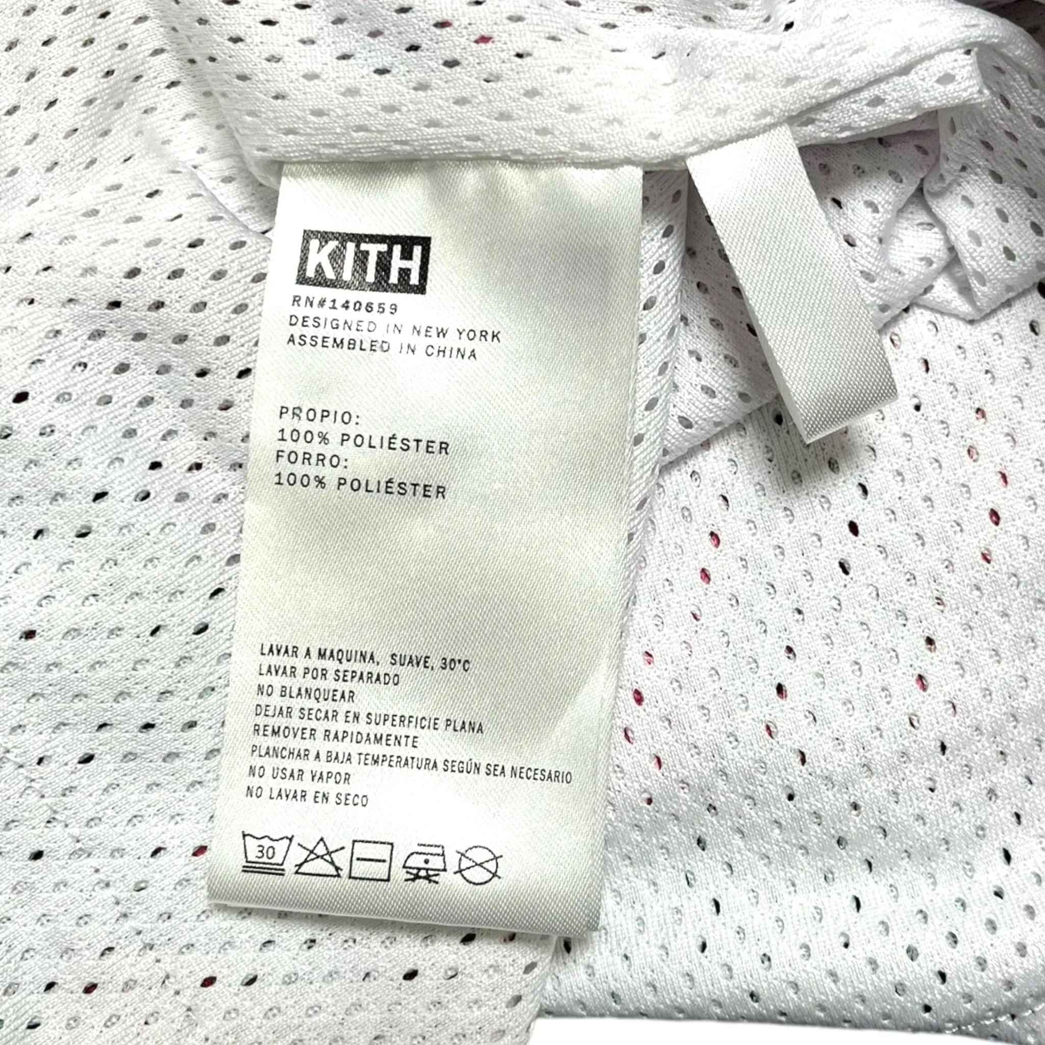 Kith Landscape Basketball Half Zip Polo Pastel Multi Pre-Owned