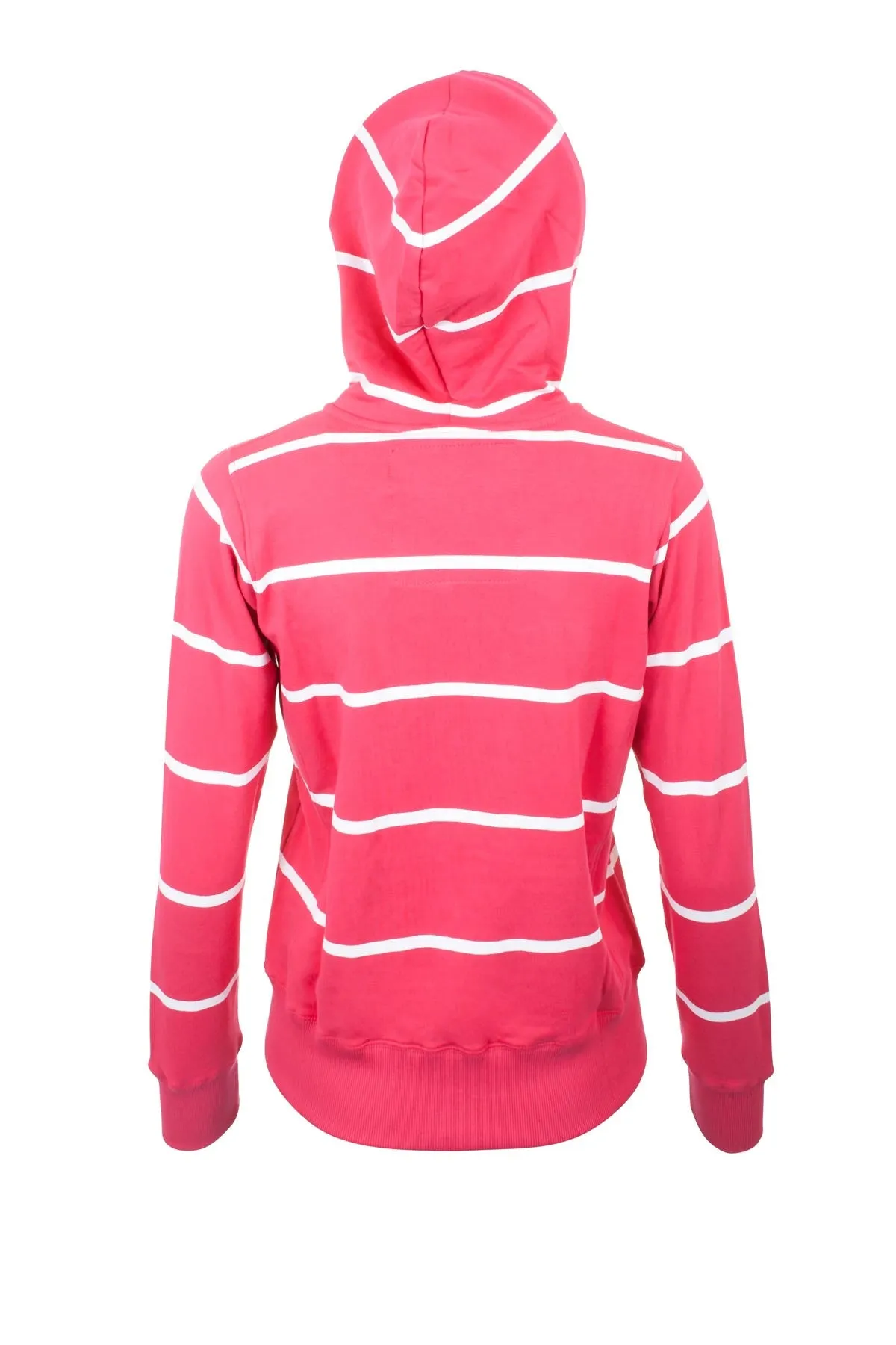 Ladies Full Zip Hooped Hoody