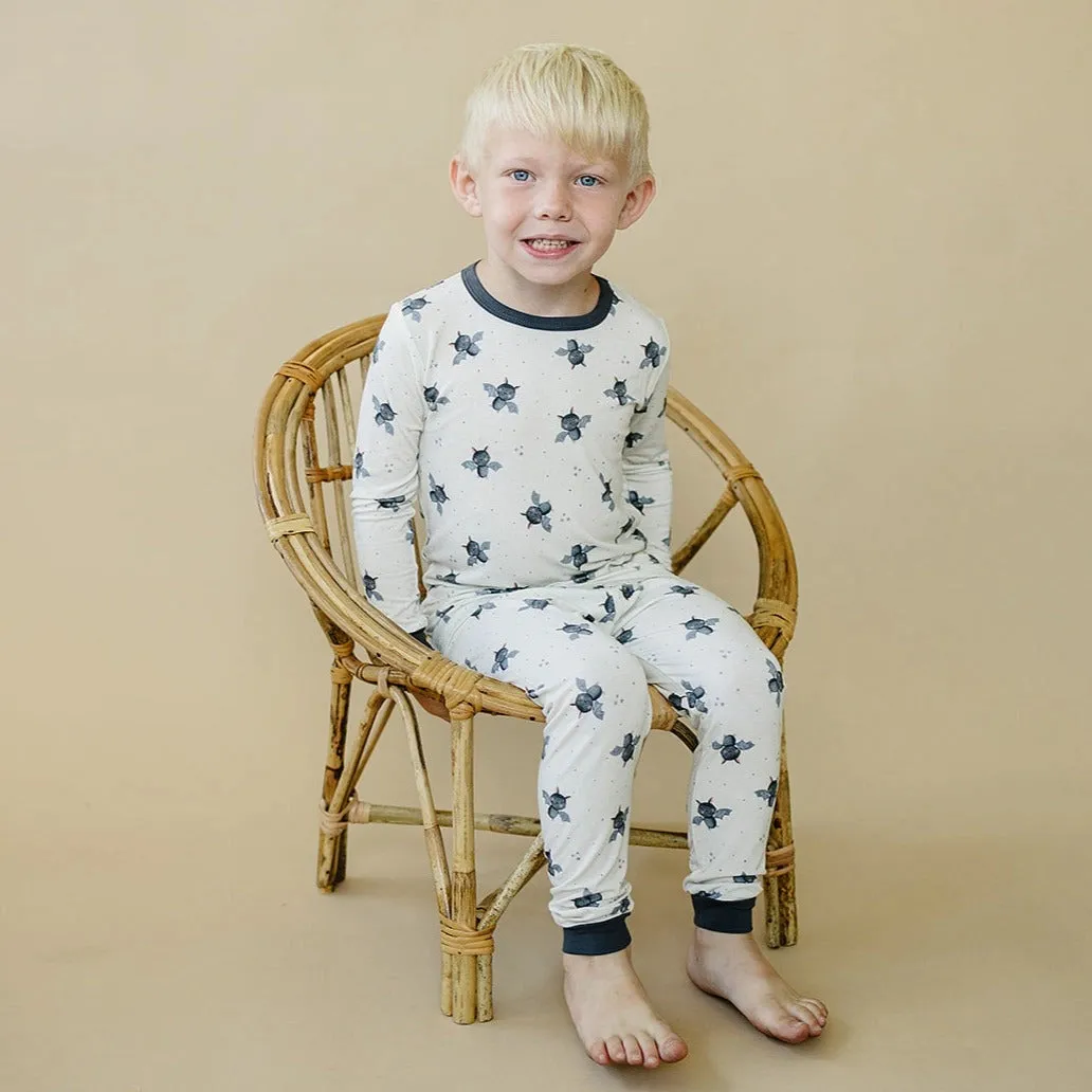 Long Sleeve 2 Piece PJ Set - Batty for Bedtime