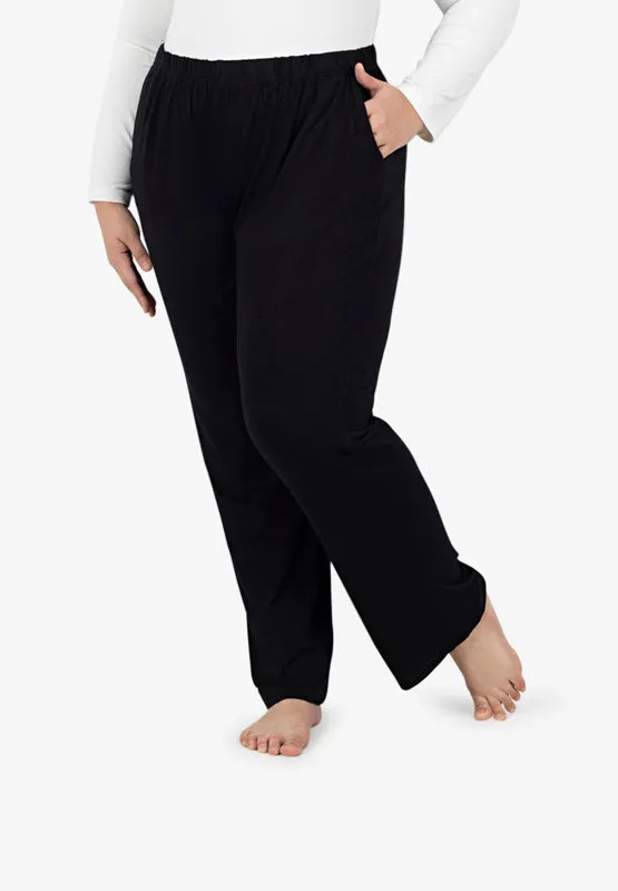 Louise OUTSTANDINGLY SOFT Lounge Pants - Black