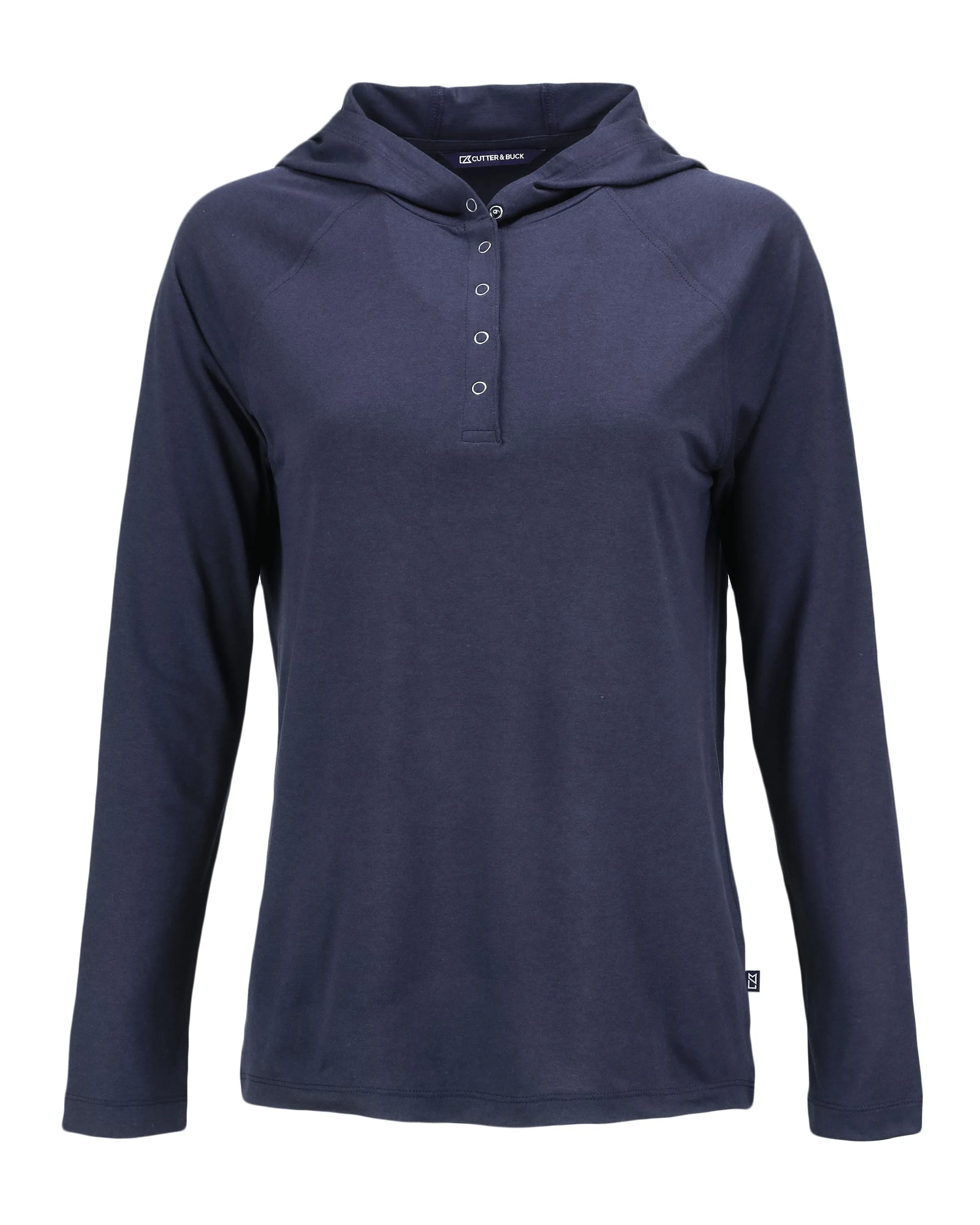 OUTLET-Cutter & Buck Coastline Epic Comfort Eco Recycled Ladies Hooded Shirt