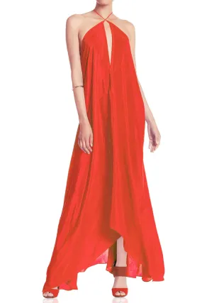 Oxi Fire Flowy Maxi Dress