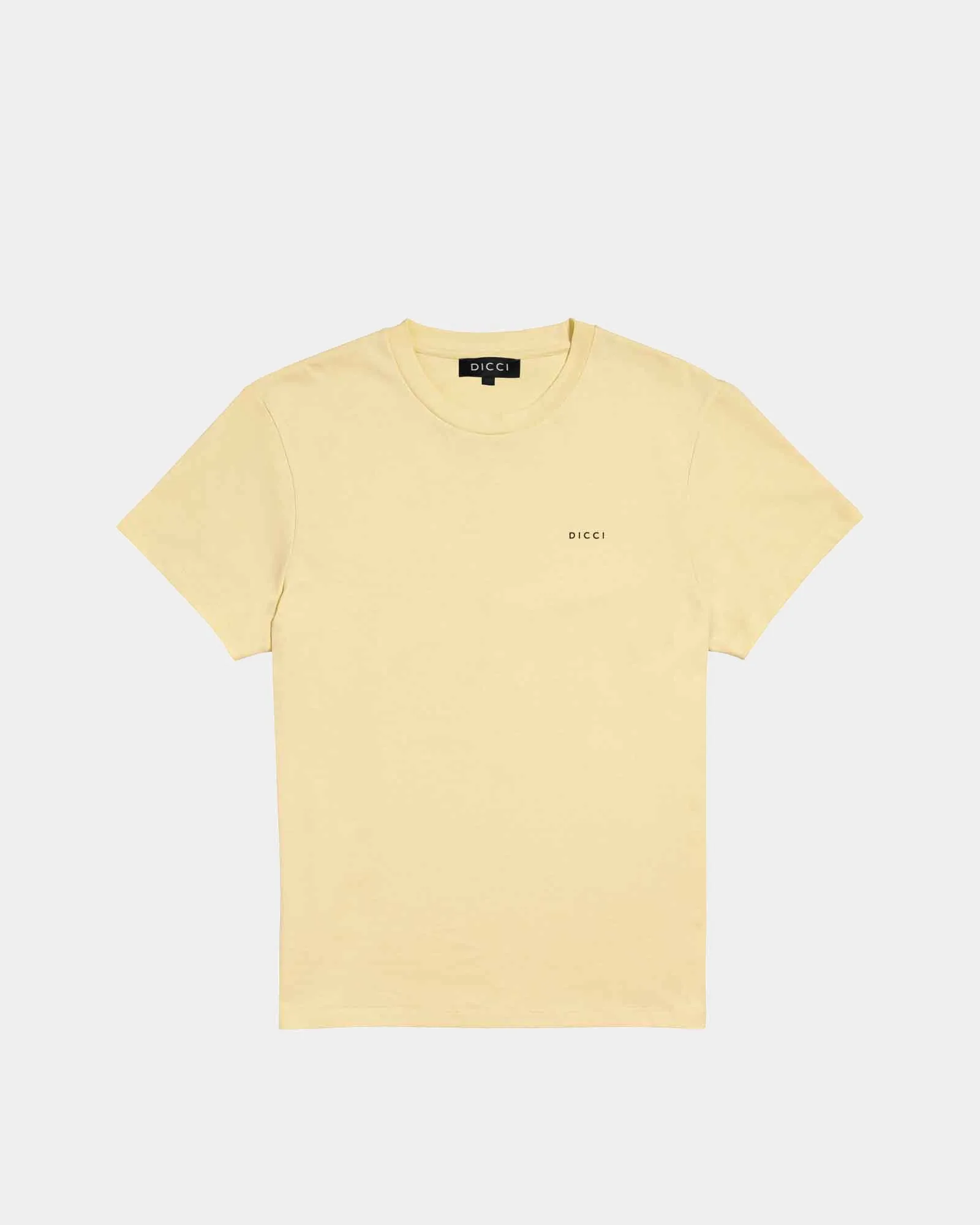 Pastel Yellow Logo T-shirt