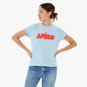 "Apero" Classic Tee (Light Blue)