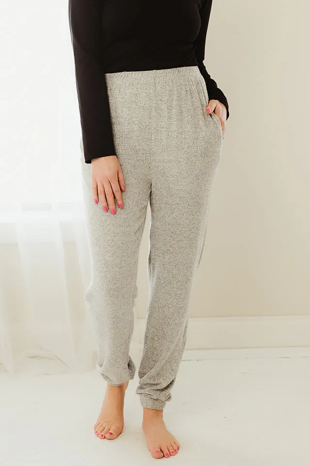 Soft Brushed Hacci Pants