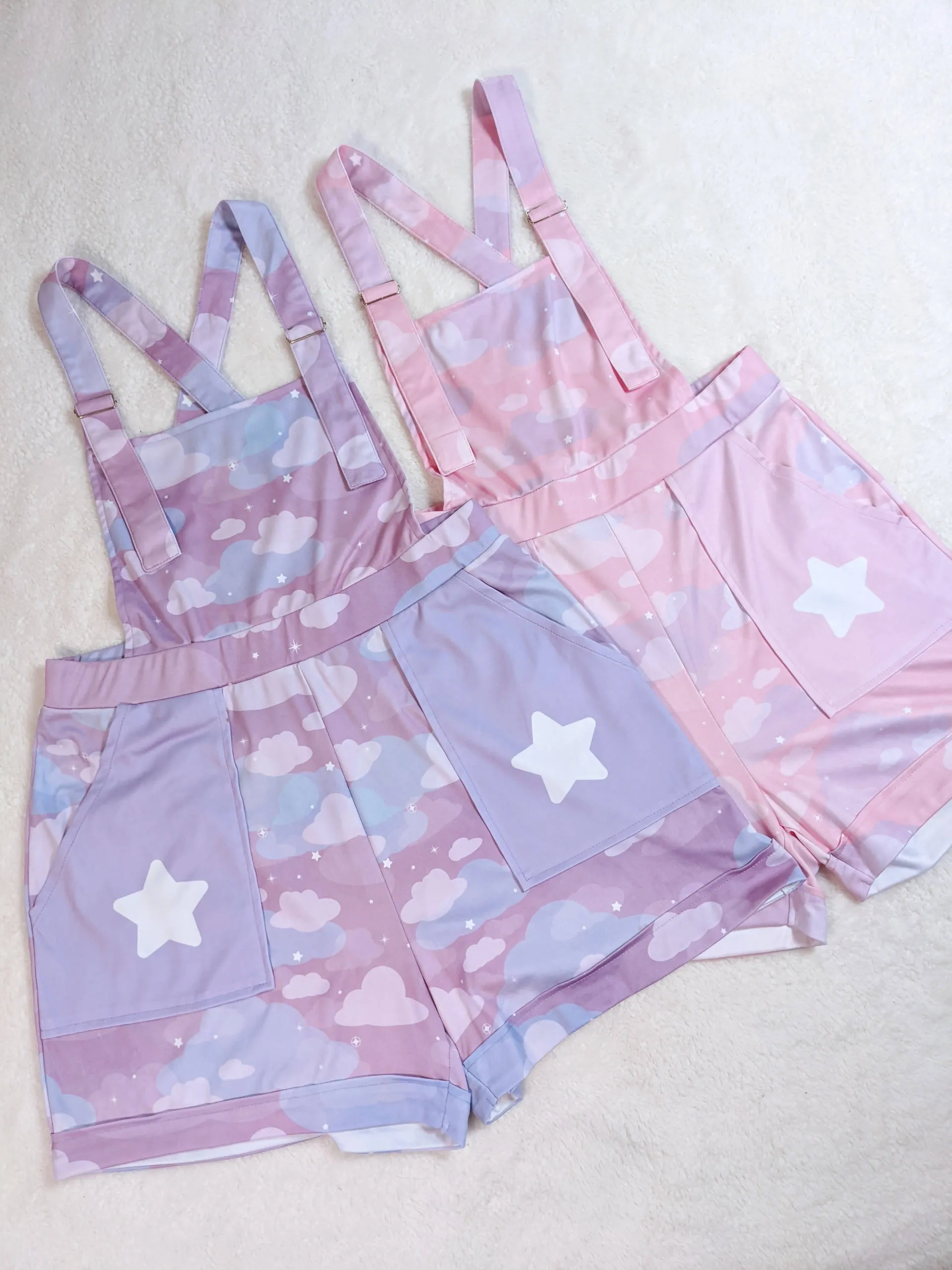 Starcrossed Skies Purple Romper