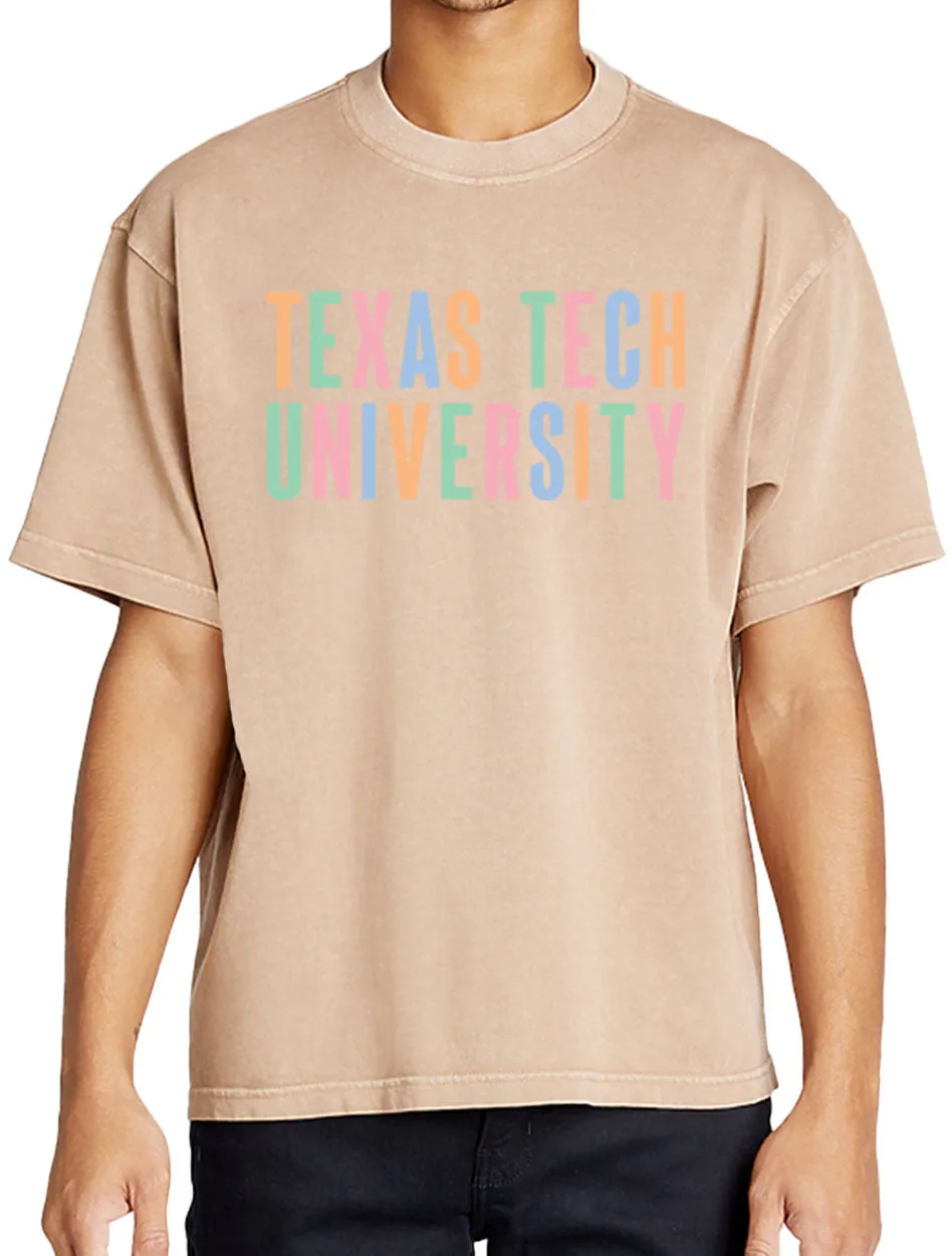 Texas Tech Red Raiders "El Pastel Stacked" T-Shirt