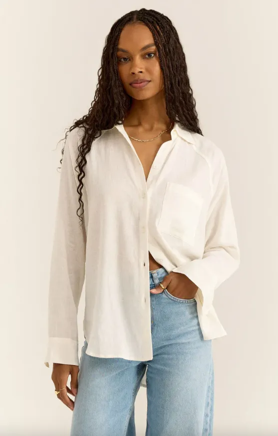 The Perfect Linen Top